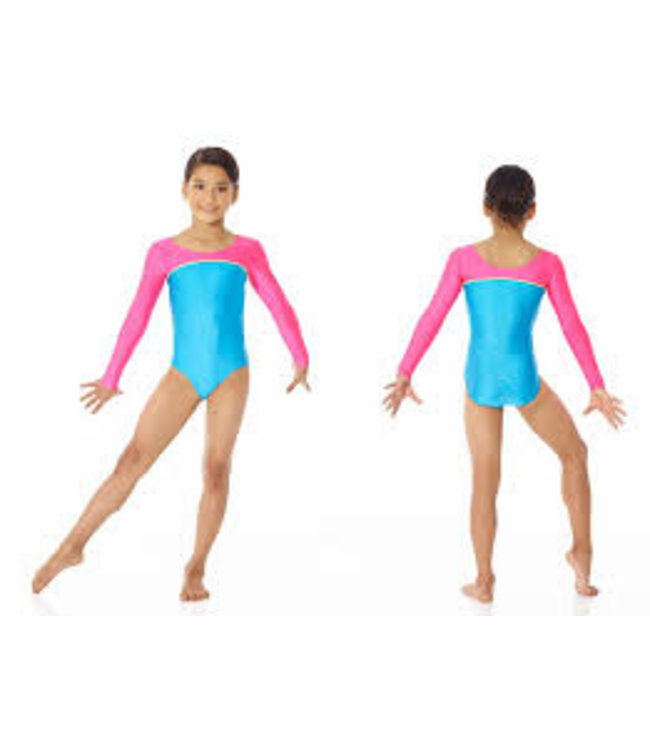 Mondor 7836 Neon Long Sleeve Leotard