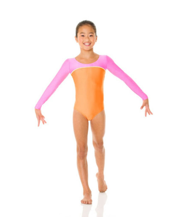 Mondor 7836 Neon Long Sleeve Leotard