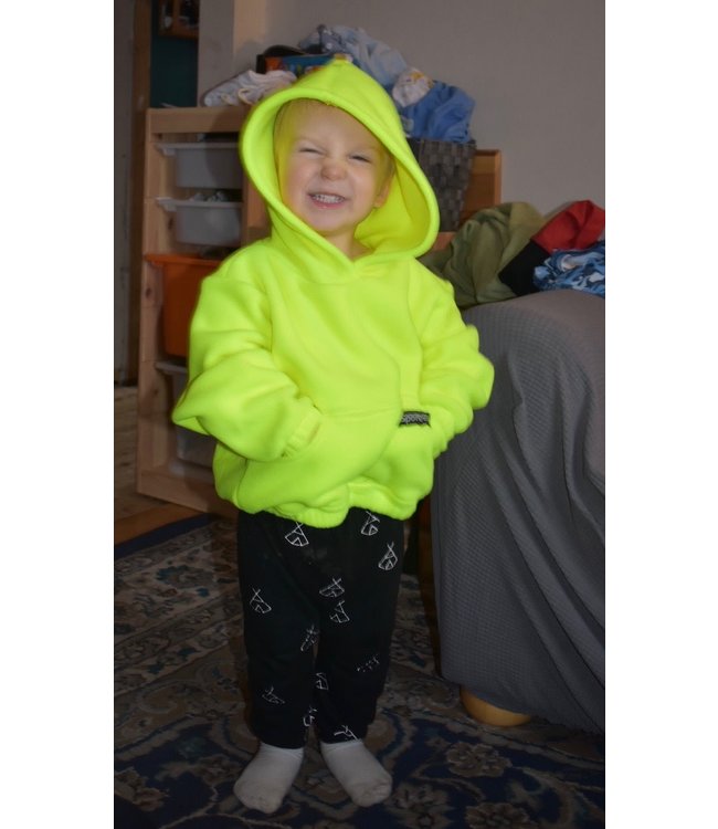 Sportees Child Fleece Hoodie Jacket with Kanga Pocket - Pullover