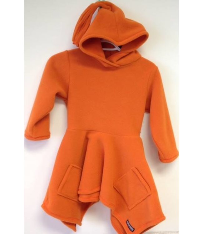 Sportees Children Fleece Designed Fairy Sweater w/ Skirt &Hood