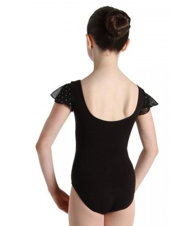Bloch CL3732 Bloch Sequin Tulip Sleeve Leotard/Bodysuit