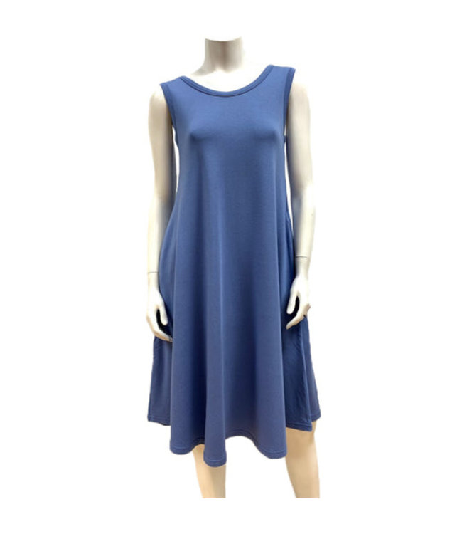 Gilmour Gilmour French Terry Swing Dress - 40% OFF