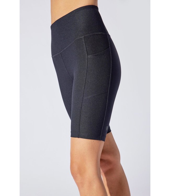 MPG Brisk Fitted  HIgh Waisted Short with Pockets - 11C0418