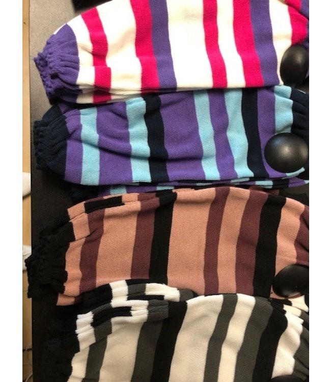 Grishko Striped Leg Warmers RDE2244 - ON SALE ! !