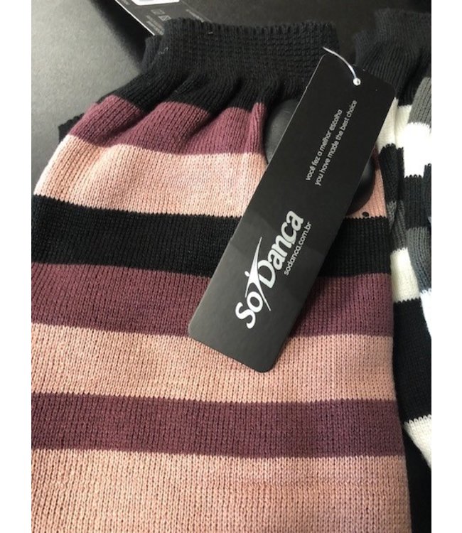 Grishko Striped Leg Warmers RDE2244 - ON SALE ! !