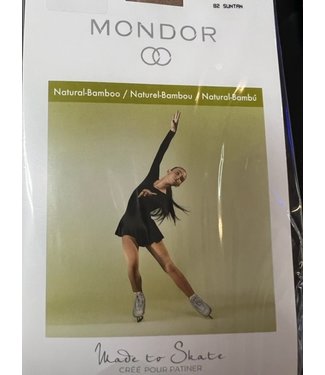 Mondor Mondor 3301 Bamboo Footed Skating Tights - Children's