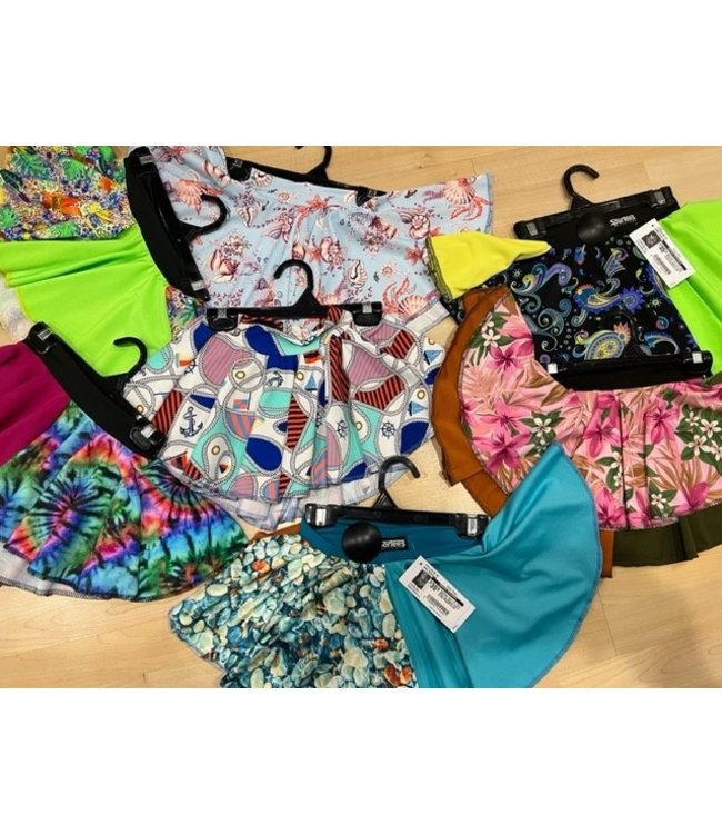 Sportees-Pull-On-Skirt Made from Stretch Fabrics