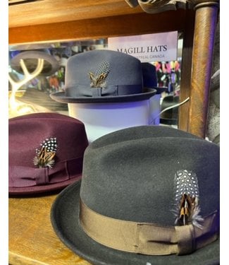 Magill Hat Manufacturing Inc. Magill Fedora Stingy