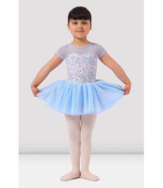 Bloch Mirella M1554C Ditsy Floral Print Cap Sleeve Tutu Leotard / Bodysuit