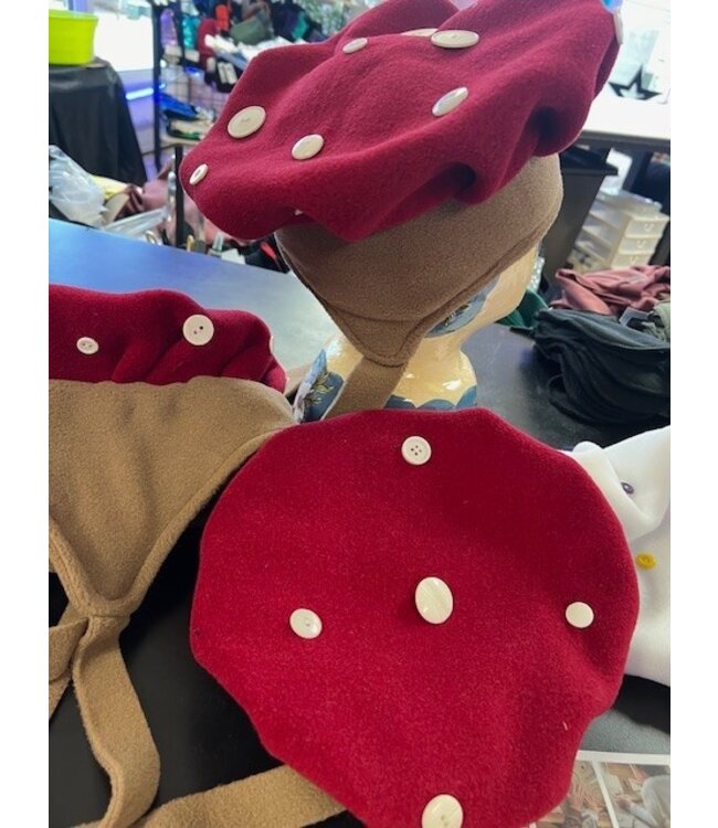 Sportees Fleece Mushroom Hat