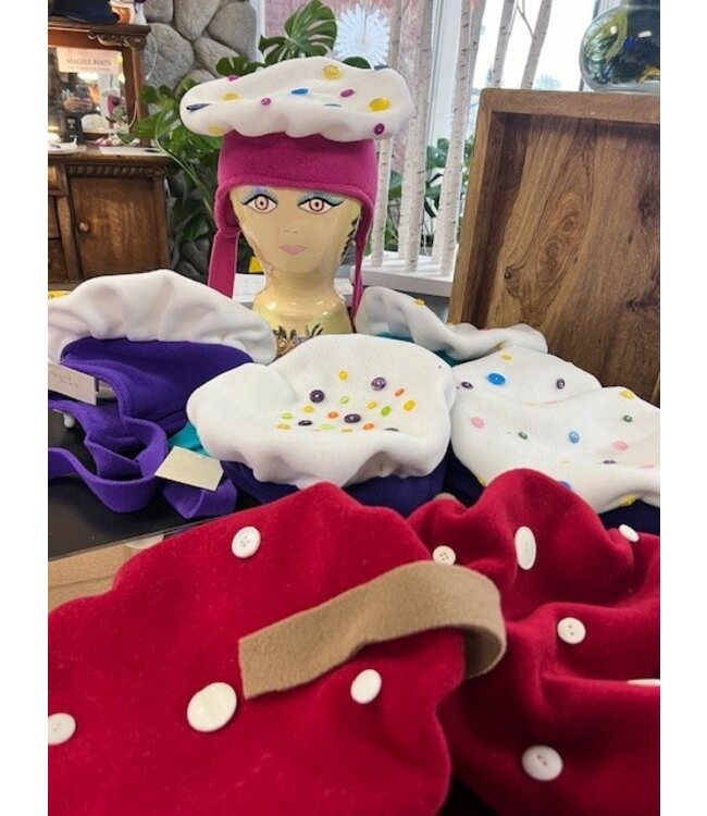 Sportees Fleece Cupcake Hat with Sprinkles