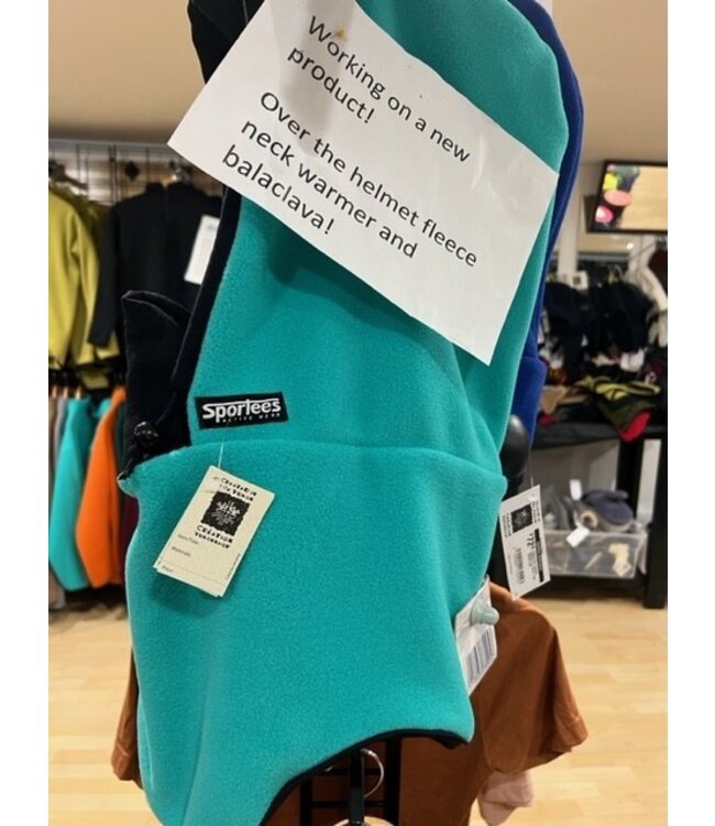 Sportees Fleece Over Helmet Balaclava w Neck Tube