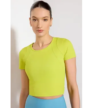 MPG MPG Vivid Panelled Short Sleeve Tee -ON SALE ! !