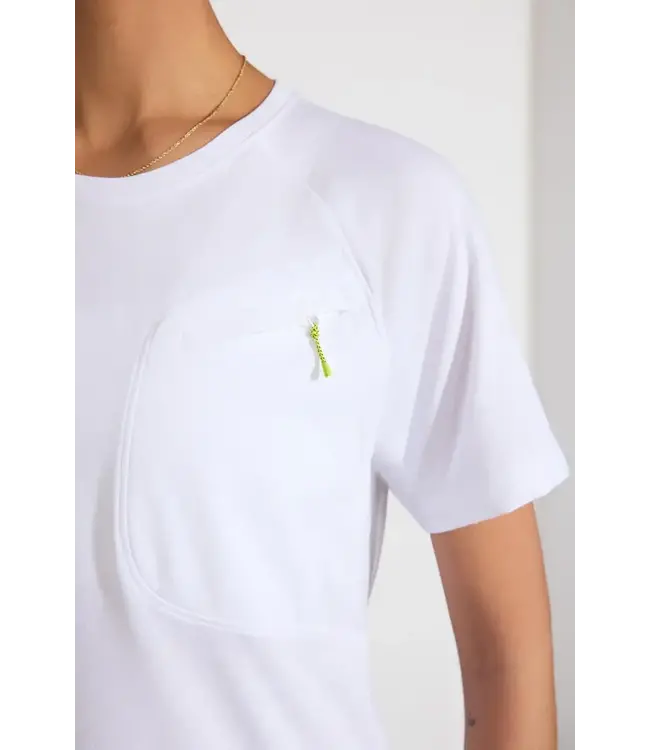 MPG Achieve Mesh Panel Tee with Chest Pocket - ON SALE ! !