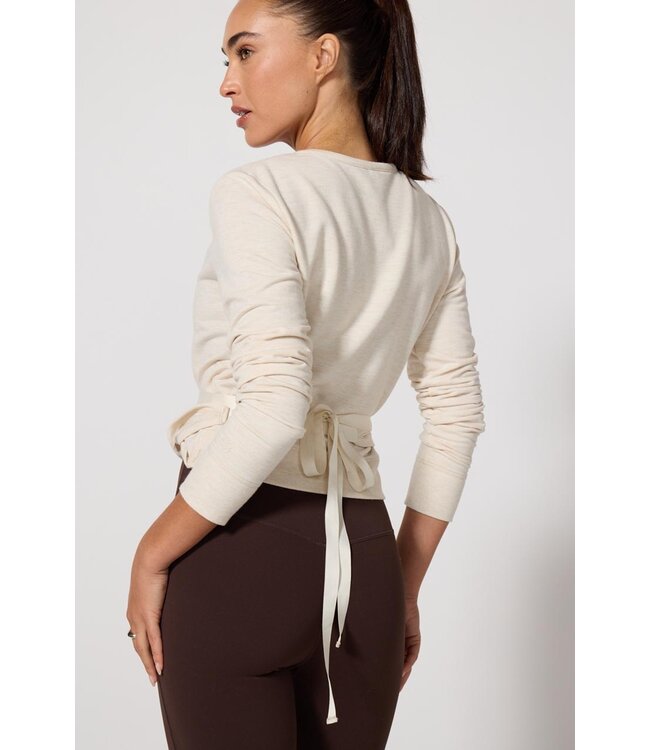 MPG Ballet Wrap Sweater