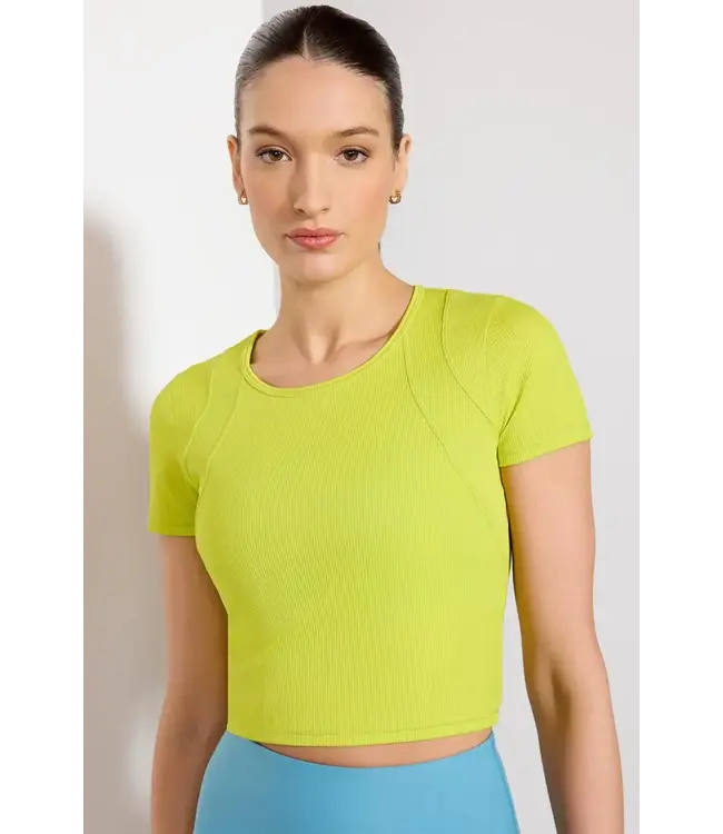 MPG Vivid Panelled Short Sleeve Tee -ON SALE ! !