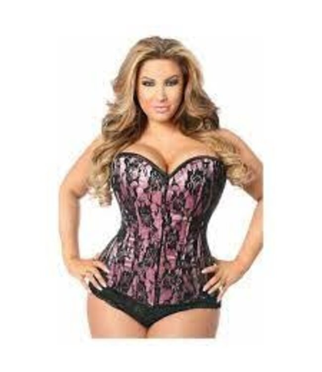 Lavish Lace Corset - Front Zipper 20% off