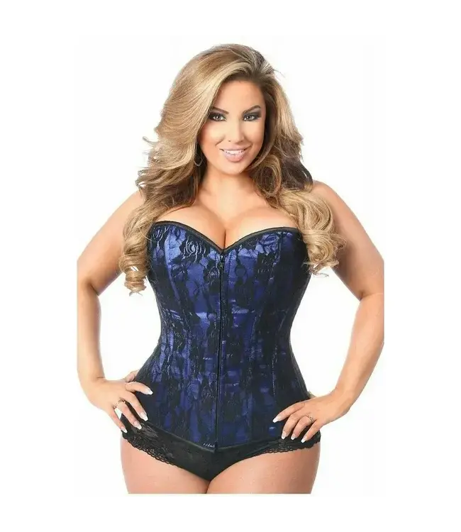 Lavish Lace Corset - Front Zipper 20% off