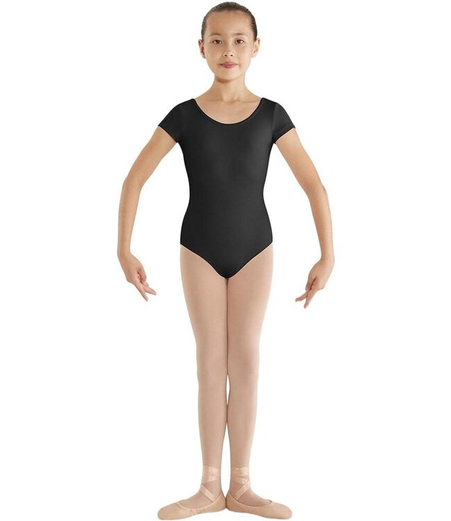 Bloch CL8832 Lattice X-Back Cap Sleeve Leotard