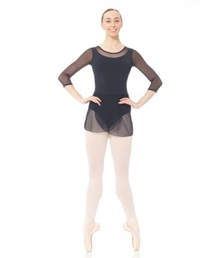 Mondor Mondor 3637  Mesh Ballet Wrap Skirt