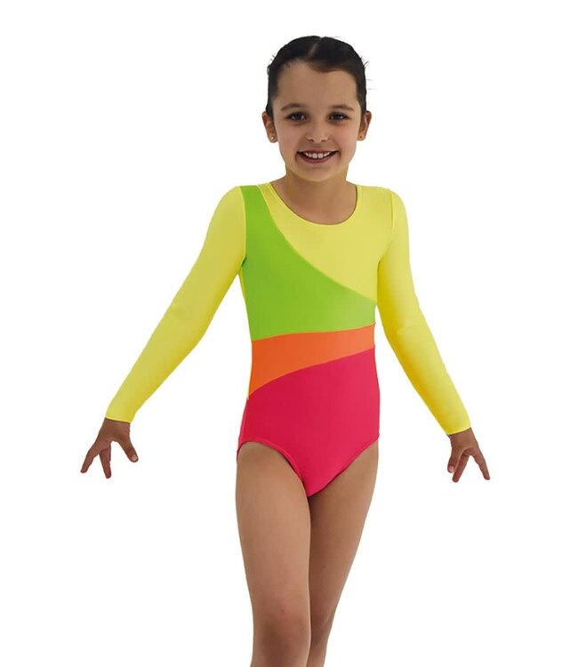 Mondor 07813 Long Sleeved Gymnastics Leotard / Bodysuit