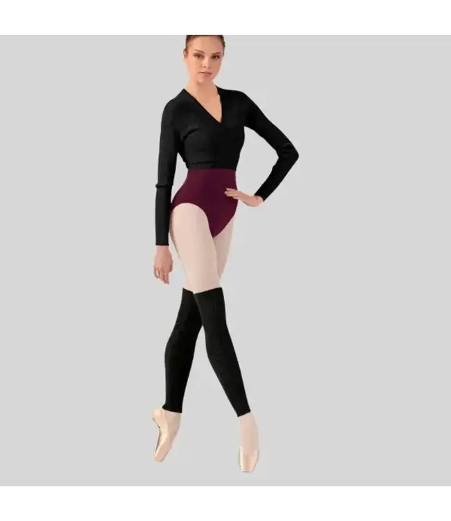 Bloch Bloch W11004 Leg Warmers 20 inch- BLACK