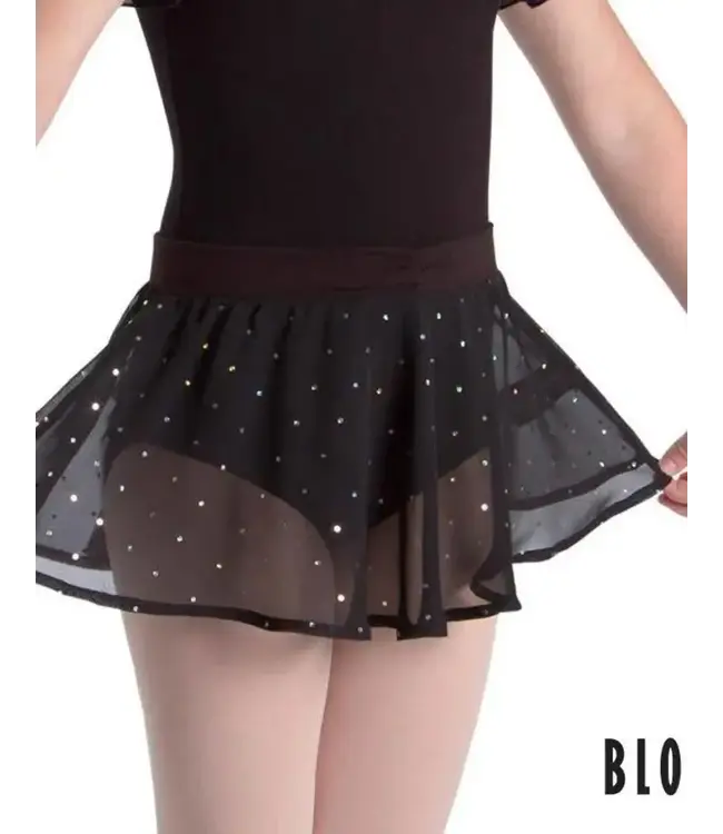 Bloch CR5161 Olesia Sequin Georgette Skirt