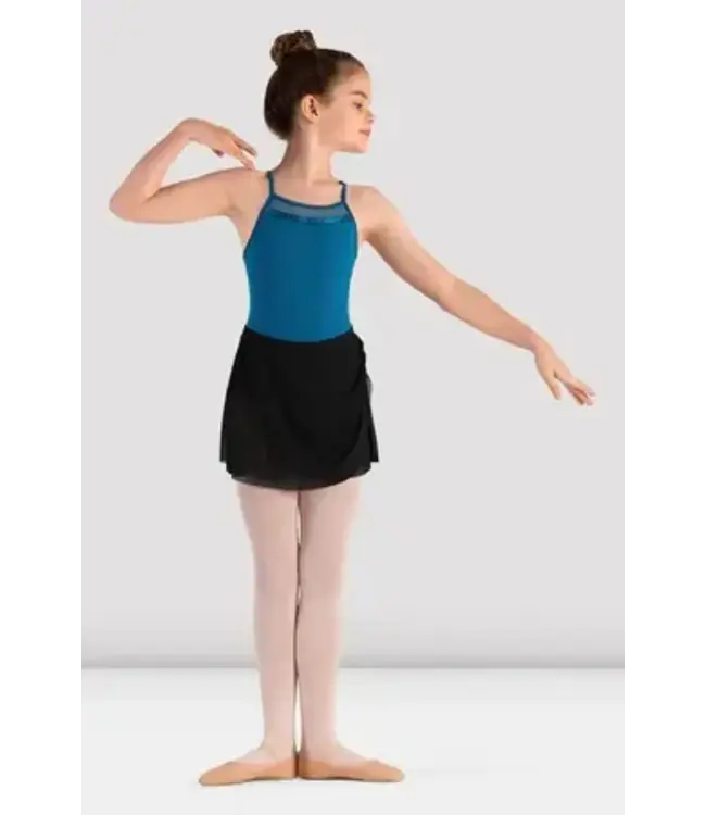 Bloch CR9281 Twist Mesh Pull On Skirt