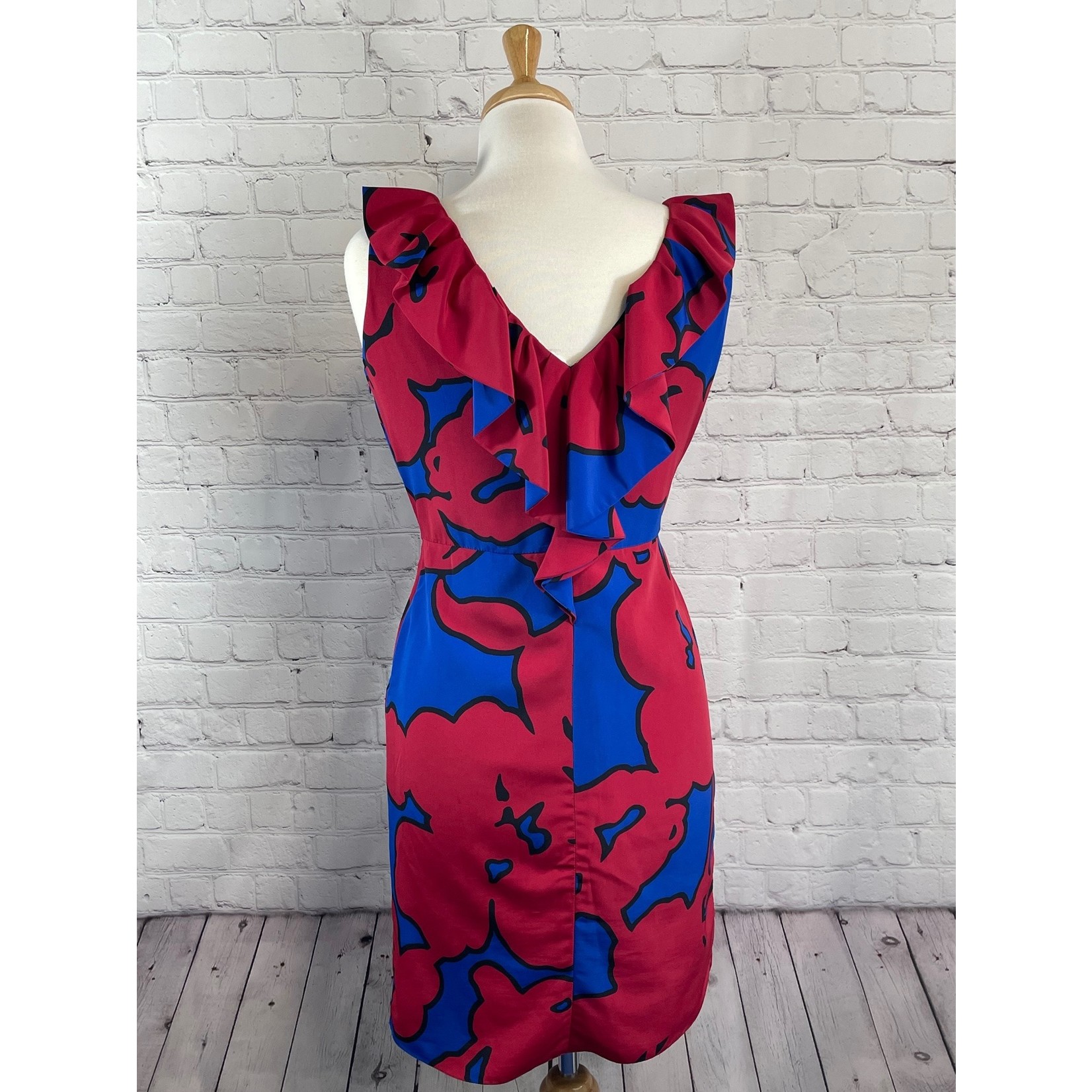 Moschino Moschino, Blue Red, Dress, 10