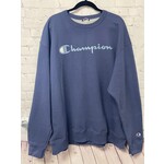 Champion, Blue, Sweat Shirt, Men, 2XL