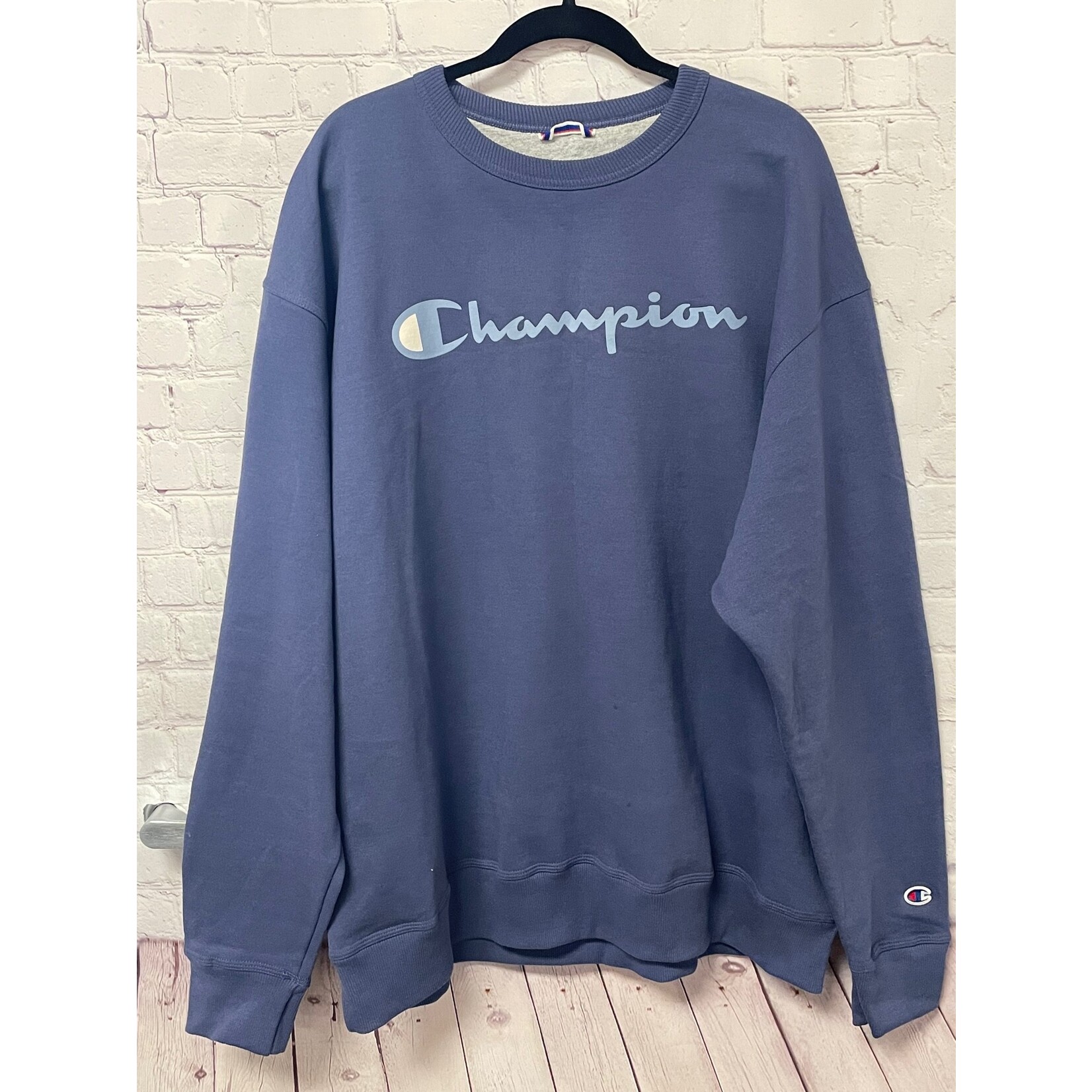 Champion Champion, Blue, Sweat Shirt, Men, 2XL