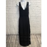 Cleobella, Black, "Diah Crochet Midi Dress, NWT, MSRP $348