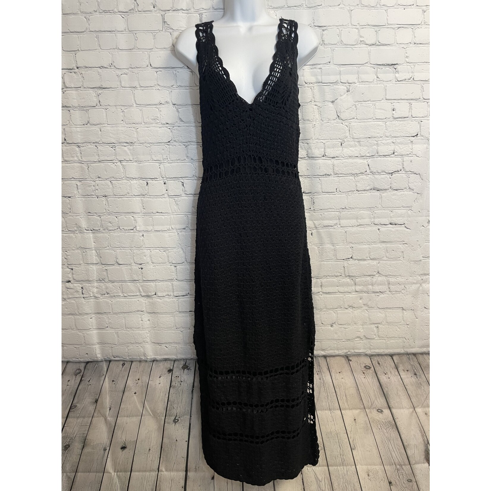 Cleobella, Black, Knit, Dress, NWT, MSRP $348