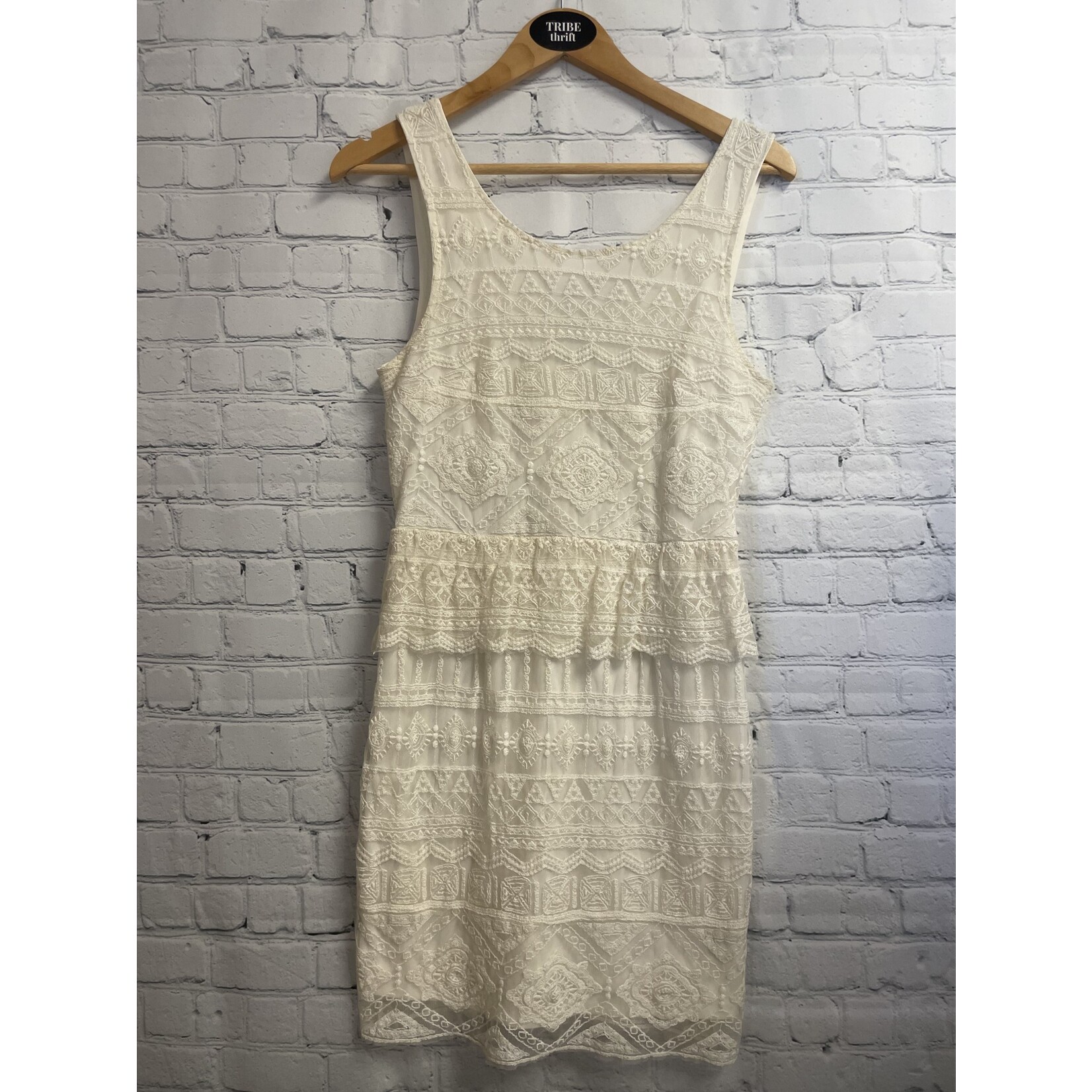 American Eagle, Cream, Dress, 6