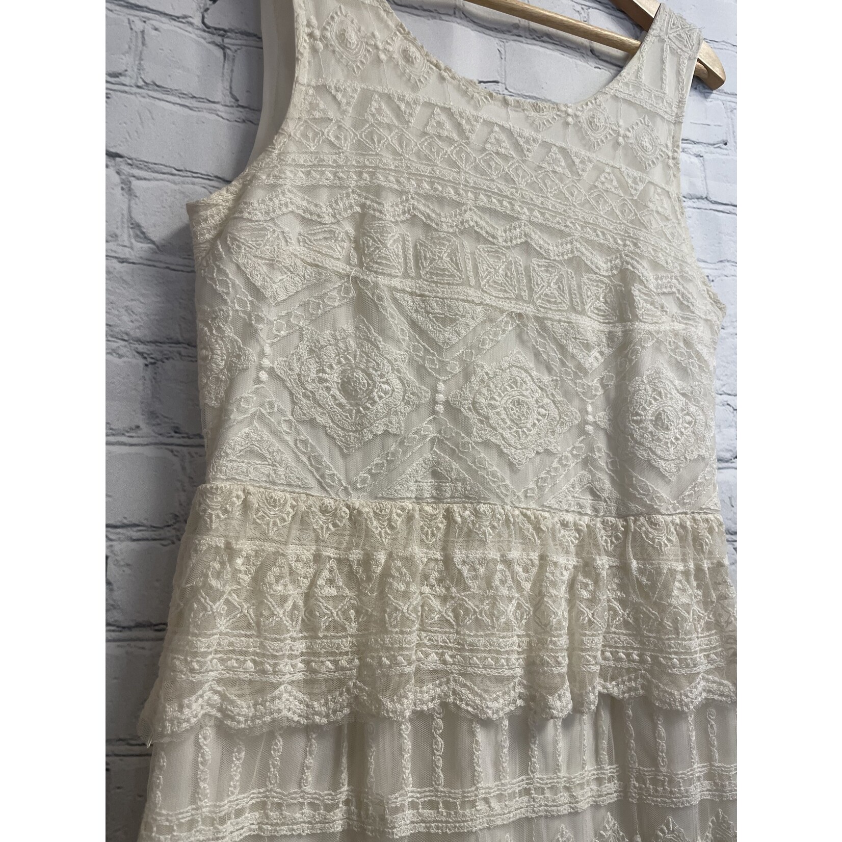 American Eagle, Cream, Dress, 6