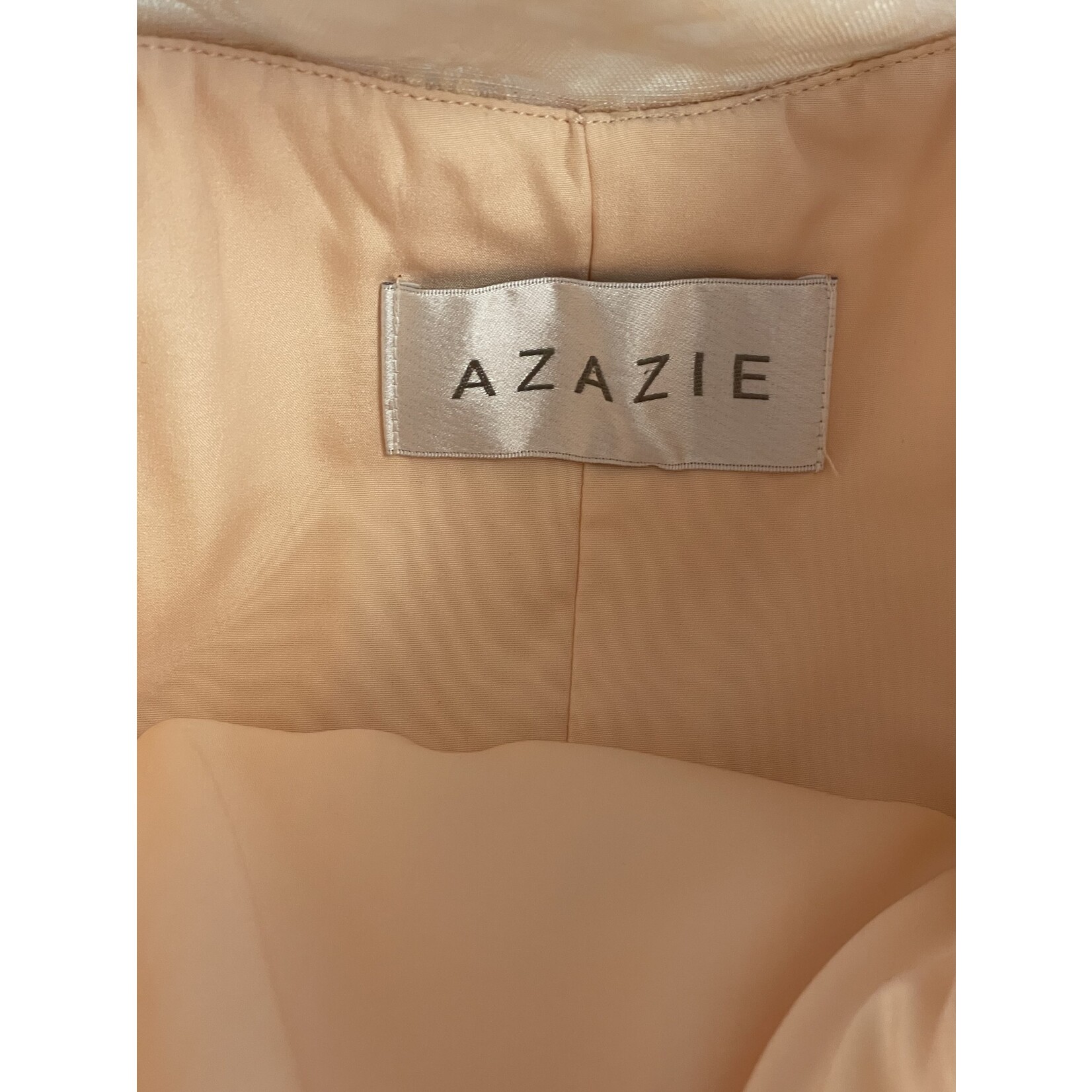 Azazie, Peach, Dress, Small