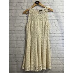 BB Dakota, Cream, Lace, Dress, 8