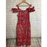 Cleobella, Pink, Orange, Maxi, Dress, NWT, MSRP $210, M