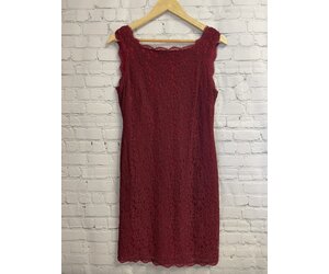 ax paris lace skater dress Black Lace Racer Neck Slip Mini Dress – AX Paris main image 1