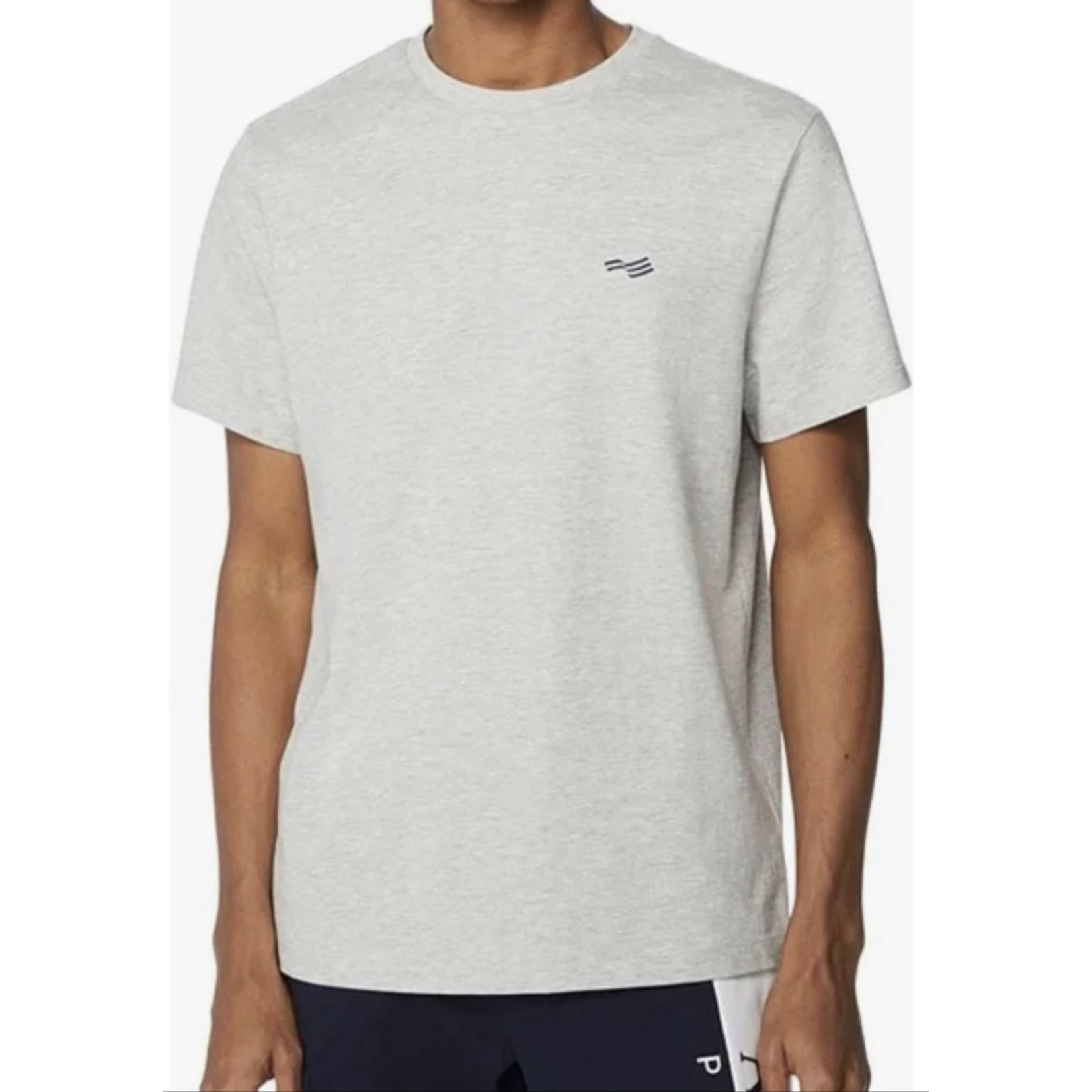 Perry Ellis, Stone Heather, Crew Neck, T-Shirt, Men's, Large, NWT, MSRP $118.50, Pack of 3