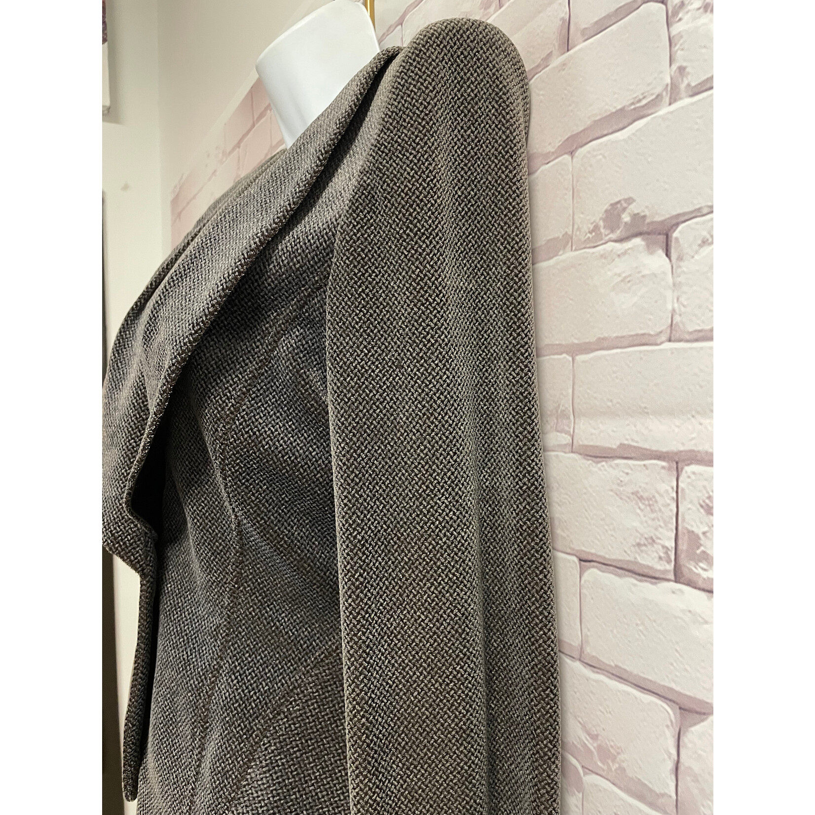 Giorgio Armani, Brown, Grey, Herringbone, Suit, Small, MSRP $4890