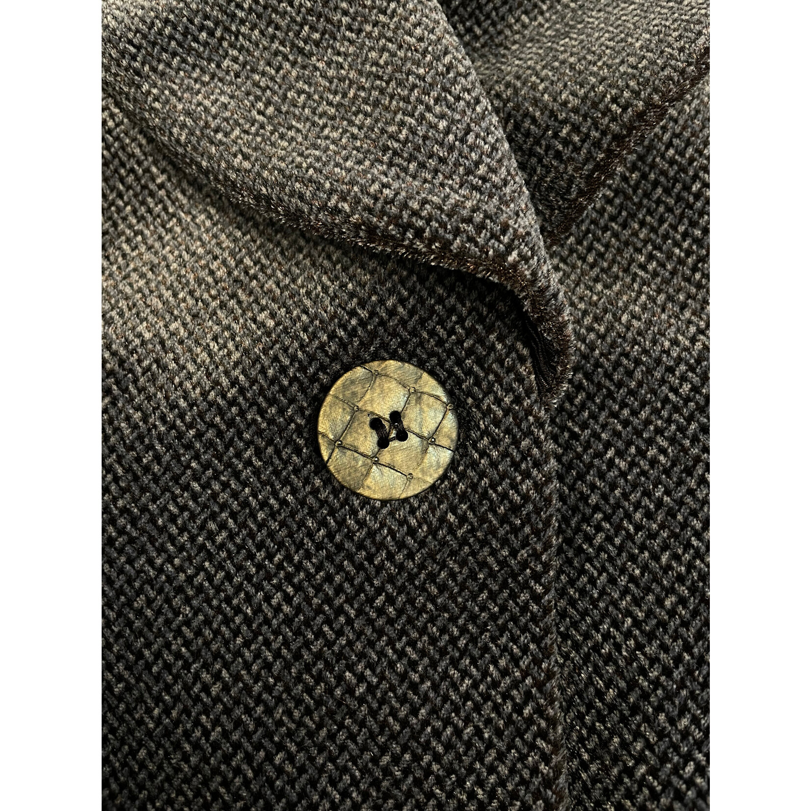 Giorgio Armani, Brown, Grey, Herringbone, Suit, Small, MSRP $4890