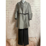 Giorgio Armani, Silver, Jacket, Grey, Pants, Suit, Small, MSRP $4890