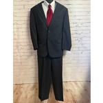 Moores, Navy, Men's, Suit, 48R, W38x29L