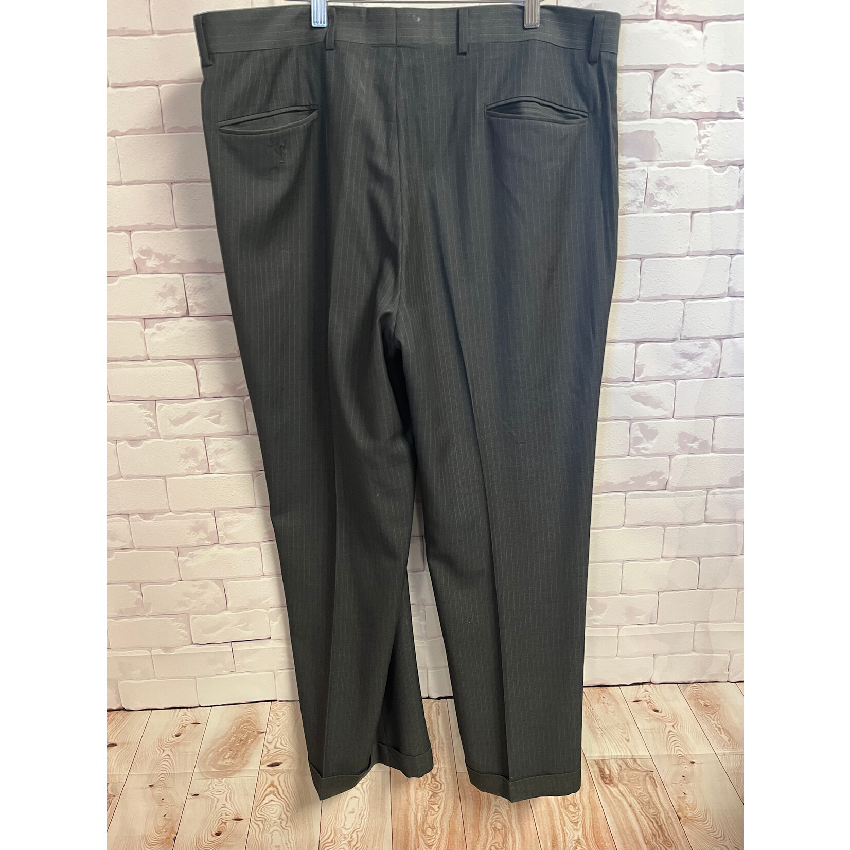 Cooper & Nelson, Gray, Men's, Suit, 50L, W40xL29