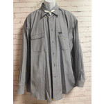 Faconnable, Blue, Grey, Striped, LS, BU, Mens, XLarge,