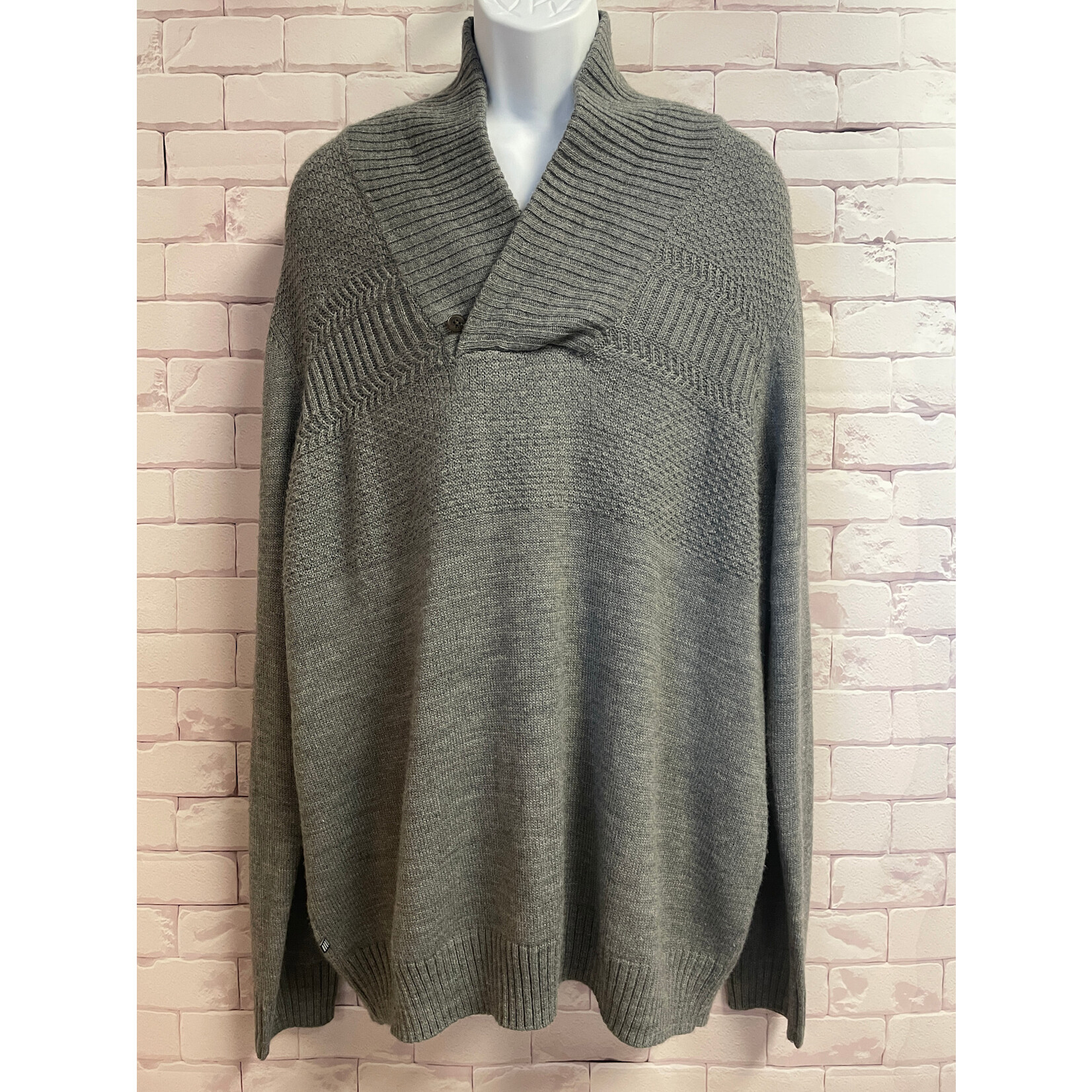 Geoffrey Beene, Grey, Sweater, NWT, Mens, 2X