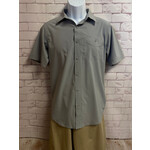 Columbia, Grey, Short Sleeve, Button Up, Mens, XSmall