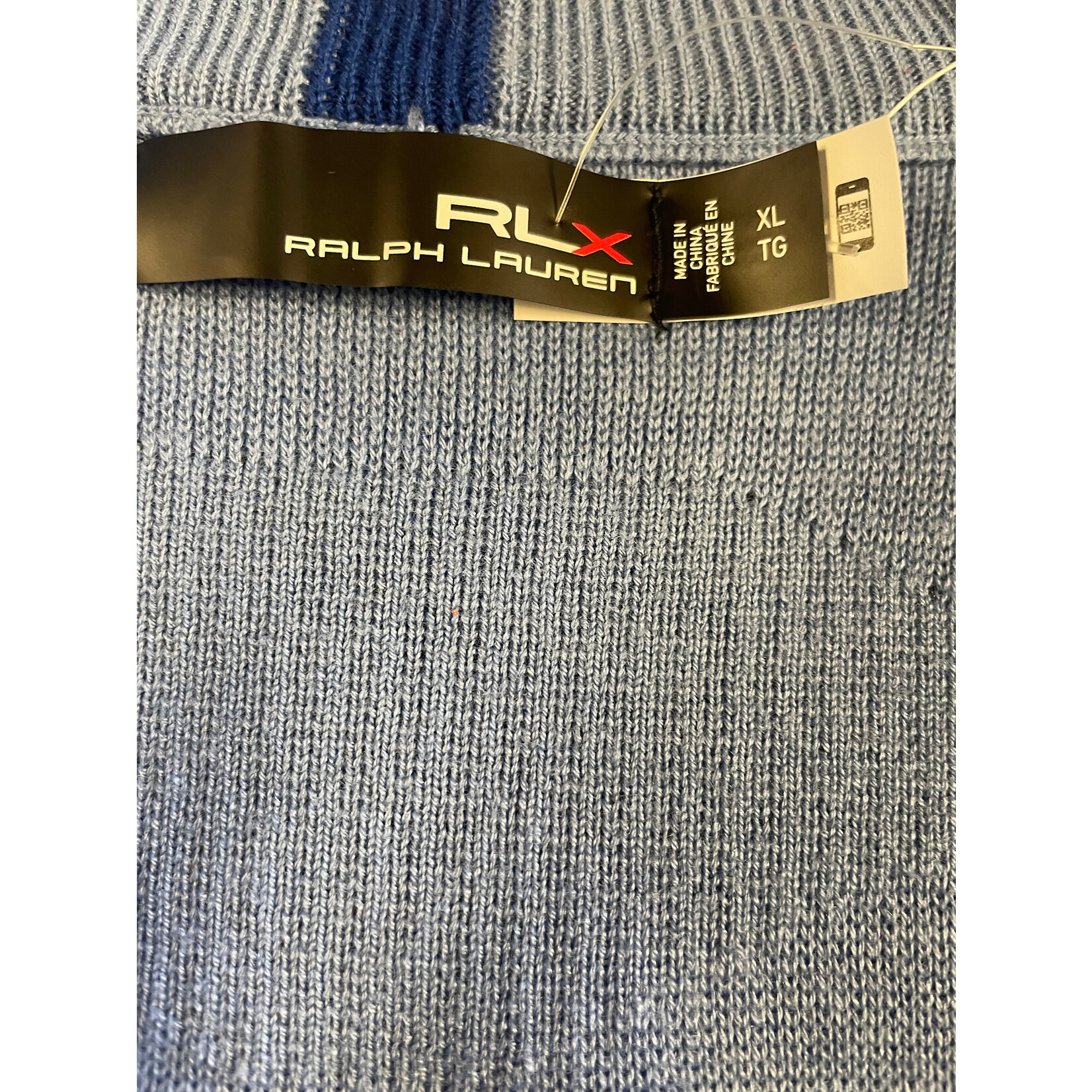 Ralph Lauren, RLX, Blue, Pull-Over, Mens, XLarge