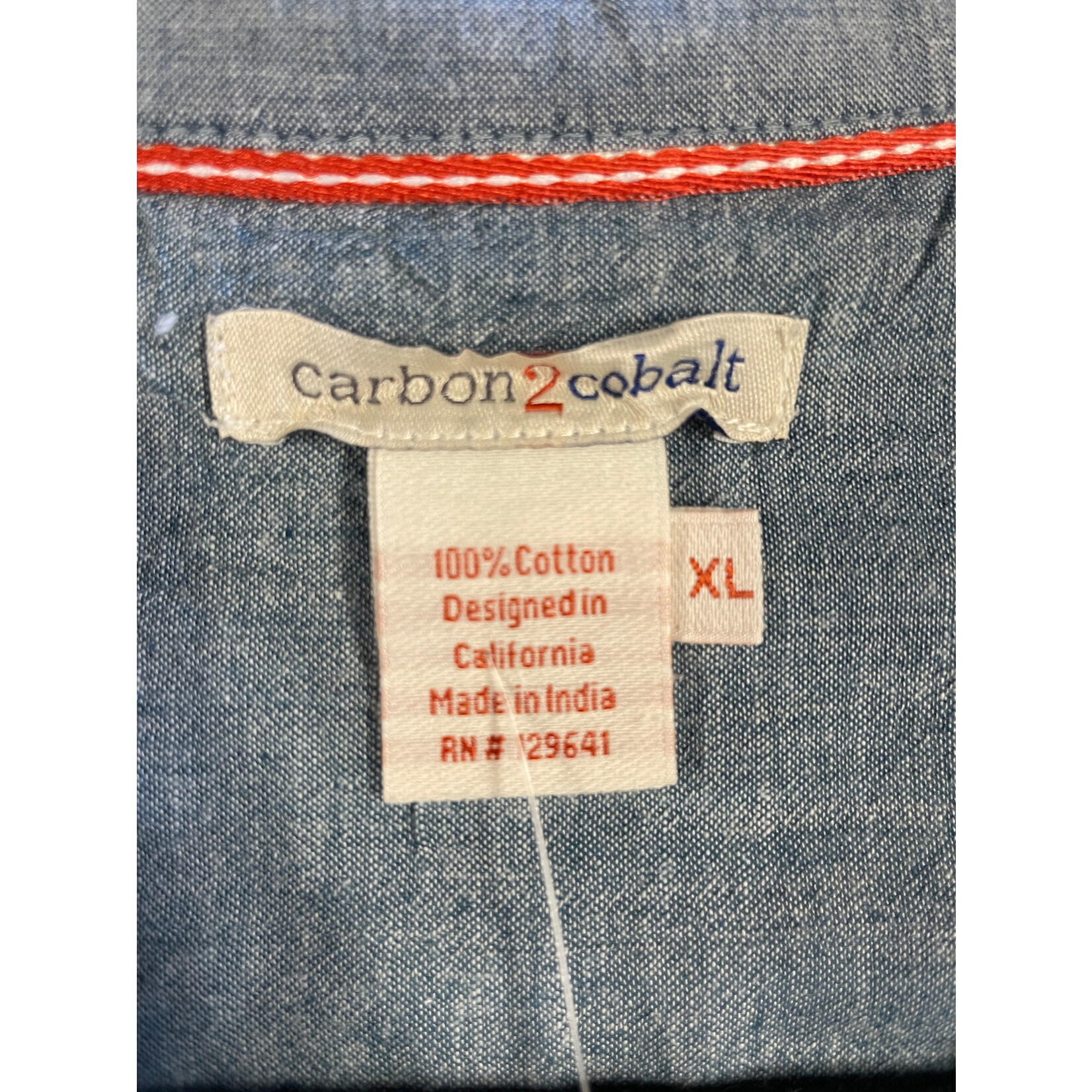 Carbon 2 Cobalt, Blue, Plaid, SS, BU, Men's, XLarge
